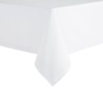 Mainstays Rectangle Yale Tablecloth - White - 60 x 102 in
