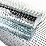 Teemall Self Adhesive Real Glass Silver Mirrors Mosaic Tiles Sticker for Craft Square Glass Tiles,2400pcsMirrors 5mm by 5mm