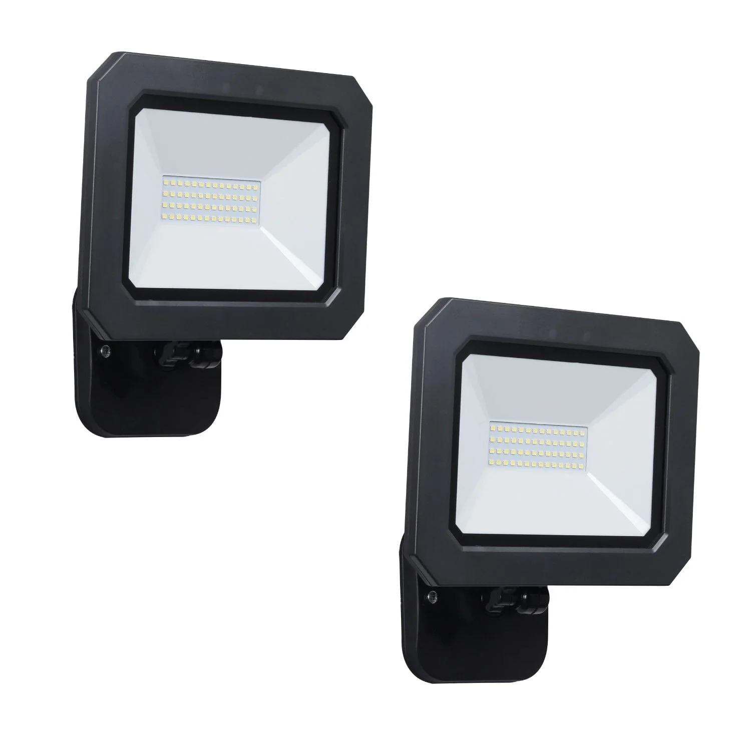 5a8b17c1034239fe56e373e808e6cc40e825579b2f9923a239c26075bf1550a6.webp Honeywell 3000 Lumen LED Flood Light in Black Finish (Set of 2) - Image 1