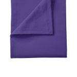 Port & Company Core Fleece Sweatshirt Blanket Purple BP78