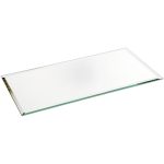 Plymor Rectangle 3mm Beveled Glass Mirror 4 inch x 8 inch