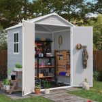 [PRE-ORDER] Patiowell 6x4 Plastic Shed Pro