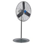 Global Industrial FS75XC 30" Oscillating Pedestal Fan, 1/3 HP