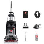 Hoover PowerScrub XL Pet Carpet Cleaner Machine, Upright Shampooer, FH68002, Black, Large