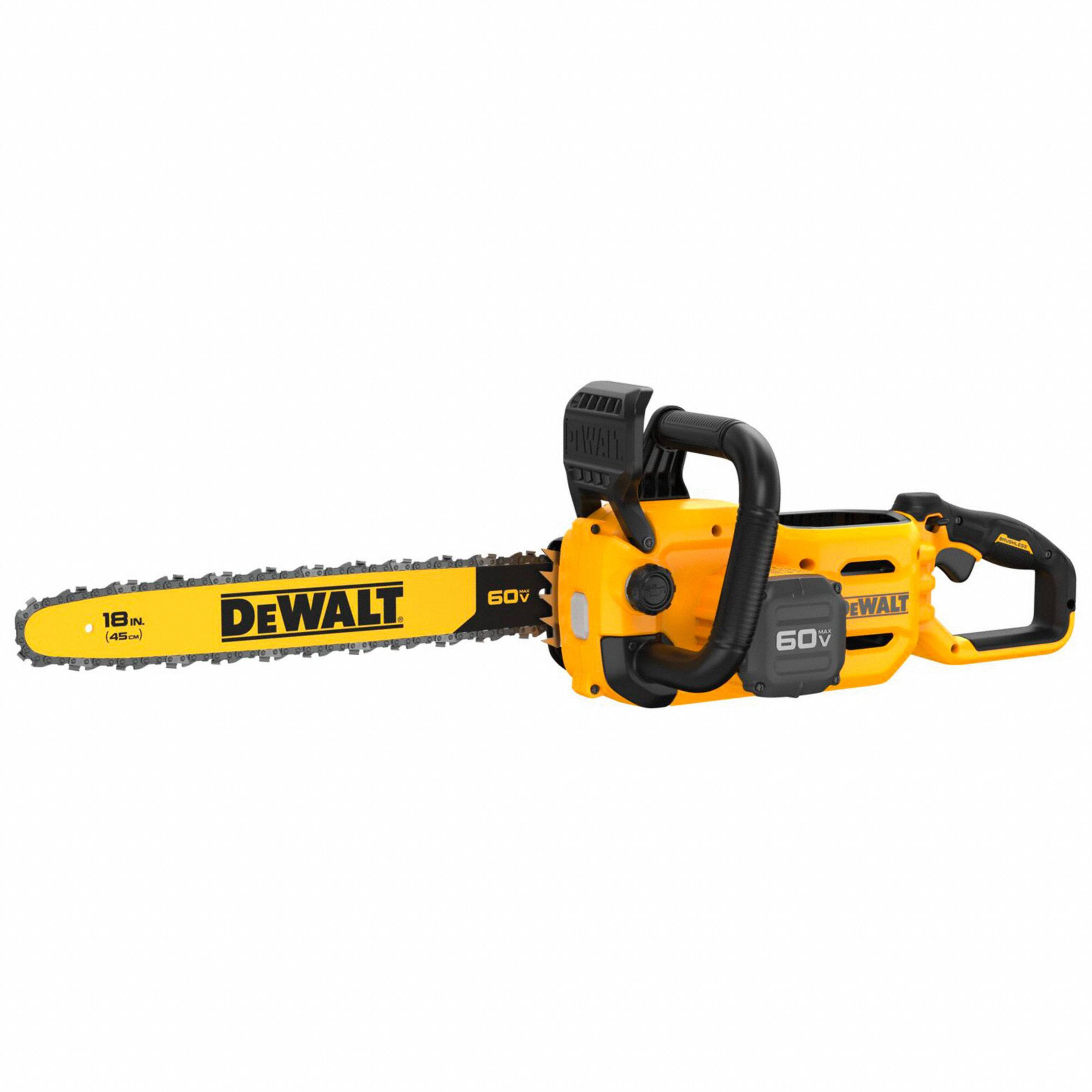 5bb19b1253a298db76cf450cb74cee84dc209f54a592a4e7ac377daf1d8802cc.jpg DeWalt DCCS672B 60V MAX* 18" Brushless Cordless Chainsaw, Tool Only - Image 1