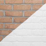 Old Mill Brick 28 in. x 10.5 in. x 0.5 in. Brickwebb Artisan Paintable Thin Brick Sheets (Box of 5-Sheets), Tan