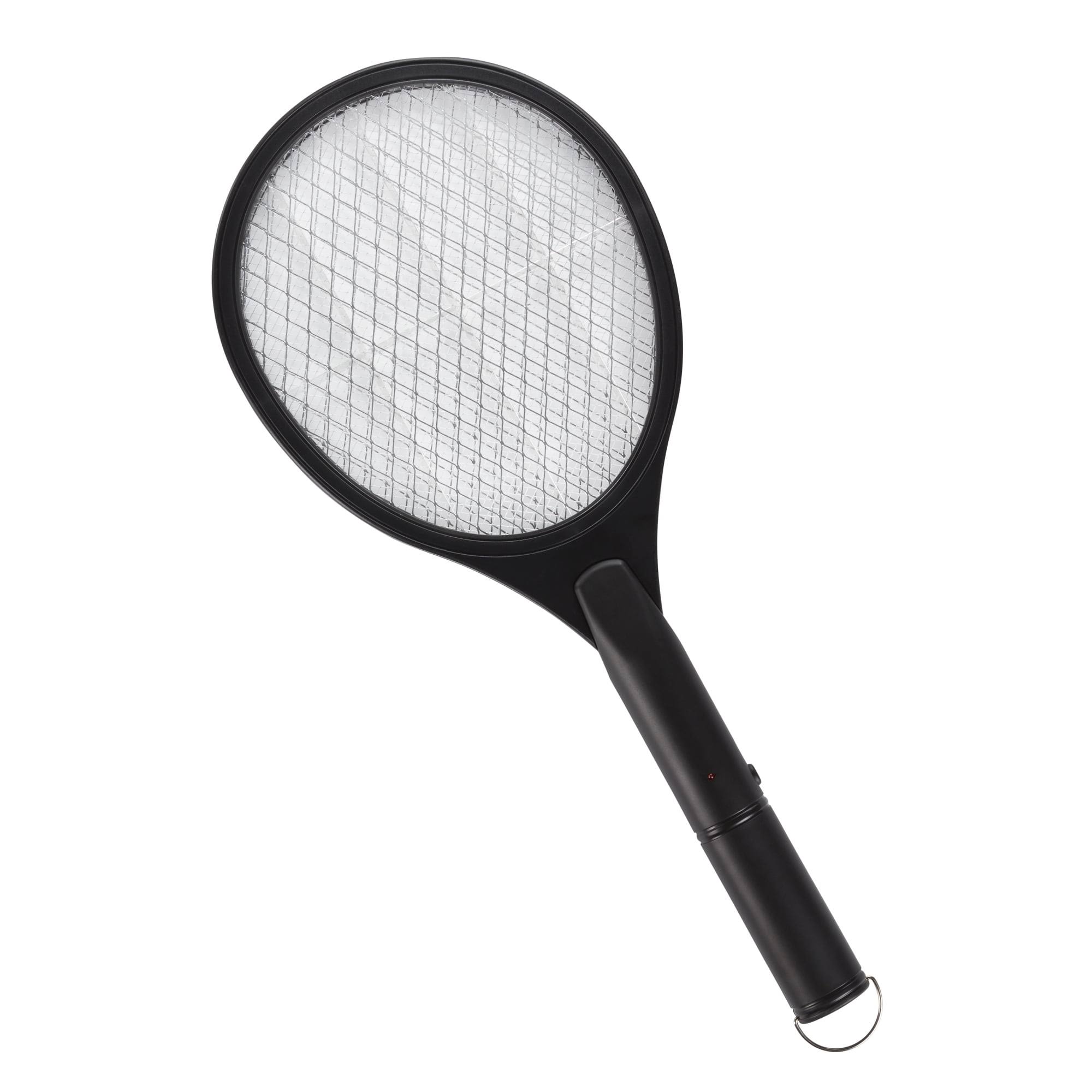 5bbe581740c064209a16a26fc7a73c86c8c2980012bfb09eb9b87dc27c670aa2.jpg Eliminator Portable Handheld Insect Killer Racket, Bug Zapper, Black, Requires 2 AA Batteries - Image 1