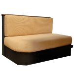 Hudson Comfort RV Dinette Cushion Covers - Microfiber Stretchable Fabric Designed to Fit Wide Variety of SEATS - Camper Cushion Slipcovers - Includes