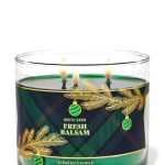 Bath & Body Works Accents | Fresh Balsam 3-Wick Candle Nwt | Color: Gold/Green | Size: Os | Jayplusgoods's Closet