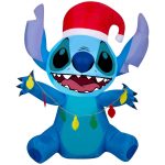 Disney 3.2-ft Lighted Stitch Christmas Inflatable | 881783
