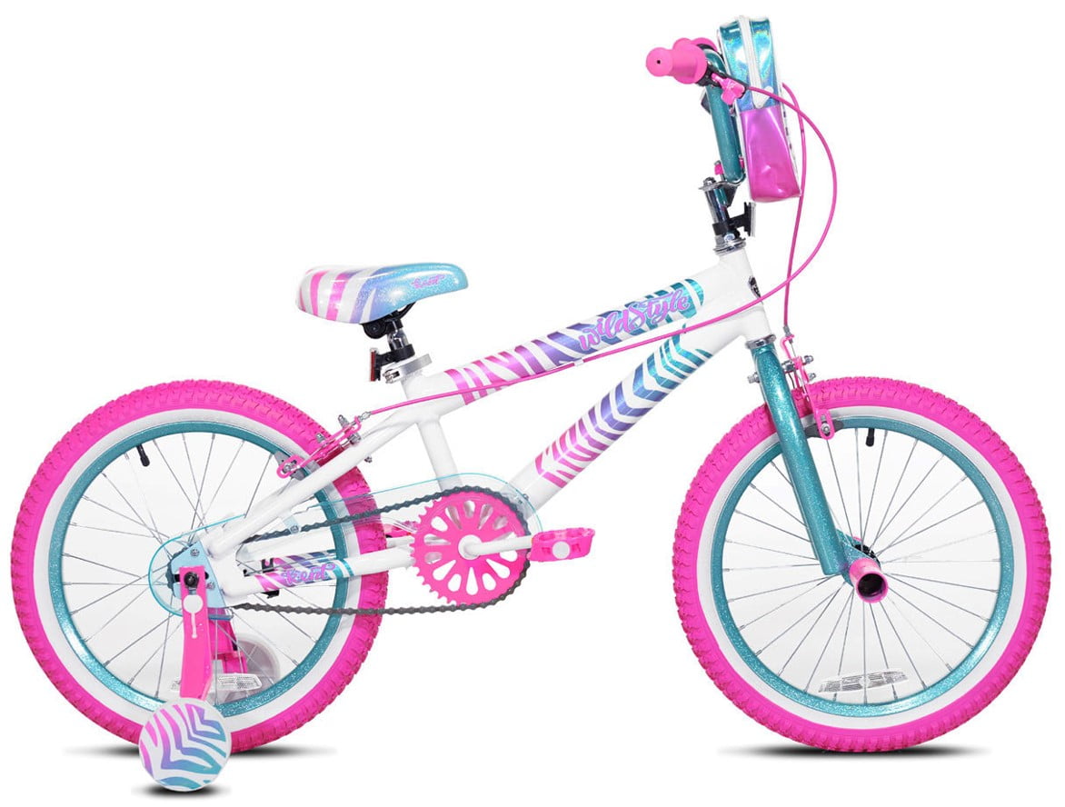 5c6eb8179fdec2dfc1156b1160f9cf2f335f5e27234c33c594ad80e2a821f5bb.jpg 18 Wildstyle Girl's Bike. White - Image 1