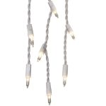 GE Holiday Ornaments & Decor String-A-Long Clear Icicle Light - 300 count