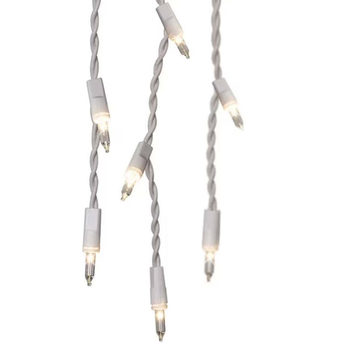 5c84b7b6805c55e7a3293412934351520d5d6fa389a44f090cb22f00165b184e.jpg GE Holiday Ornaments & Decor String-A-Long Clear Icicle Light - 300 count - Image 1