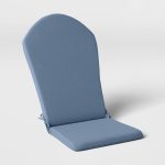 46"x21.5" Outdoor Adirondack Chair Cushion Quilted Blue - Room Essentials
