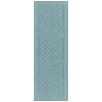 Mainstays Traditional Dylan Solid Olefin Blue Indoor Runner Rug, 1'9 inchx5', Size: 1'9 inch x 5' RNR
