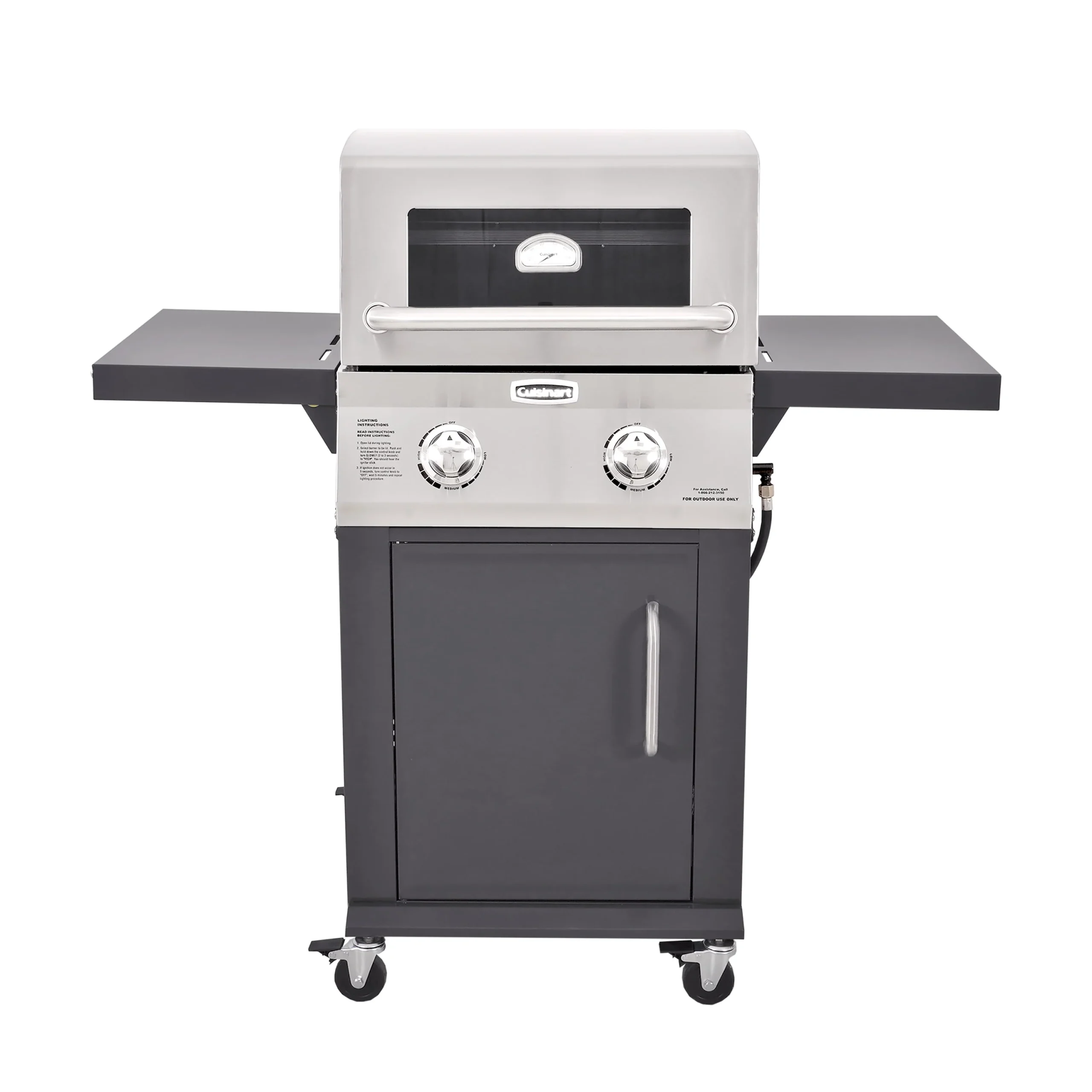 5cde5b083c2eec734c14d57ae438afa2c586aeb9366e5208732a8383362d229f.webp Cuisinart 2 - Burner Dual Fuel Gas Grill (Propane/Natural Gas) - Image 1