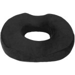 Lexia Donut Pillow Seat Cushion Orthopedic Design| Black