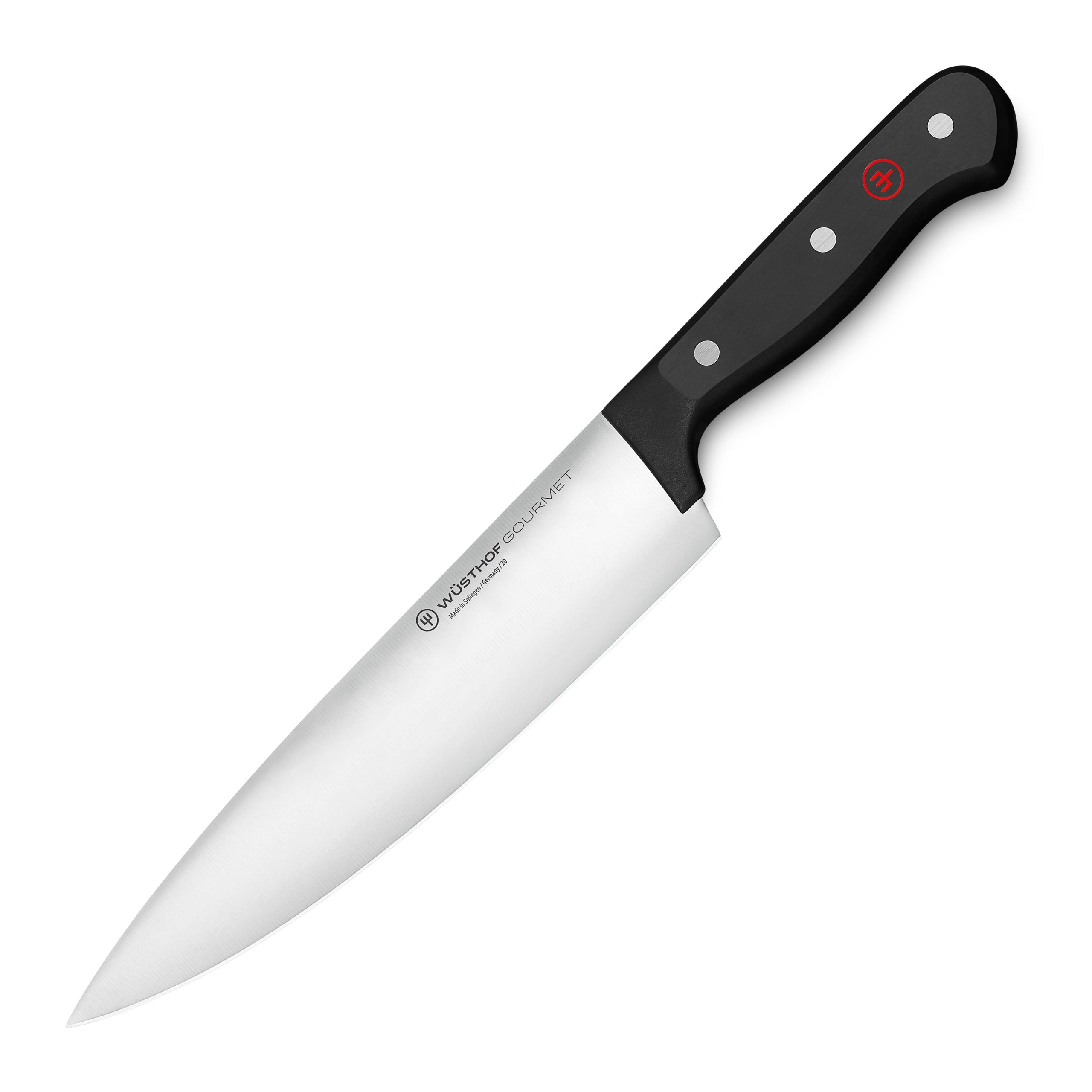 5d2b77db78ea0b38cf02eb2a9d9c1e3db381b4ea09e193519c0a49ecf10eb813.jpg Wusthof Gourmet 8" Chef's Knife - Image 1