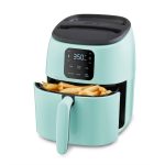 Dash Tasti-Crisp Express 2.6-qt. Digital Air Fryer, Turquoise/Blue