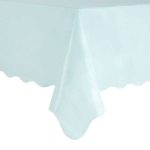Way to Celebrate Speckled Eggs Vinyl Tablecloth, Blue, 60"W x 102"L