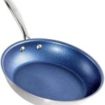 Granitestone 10 inch Non Stick Frying Pan, Stainless Steel Pan for Cooking, Induction Frying Pans Nonstick, Non Stick Pan, Induction Cookware, Poele
