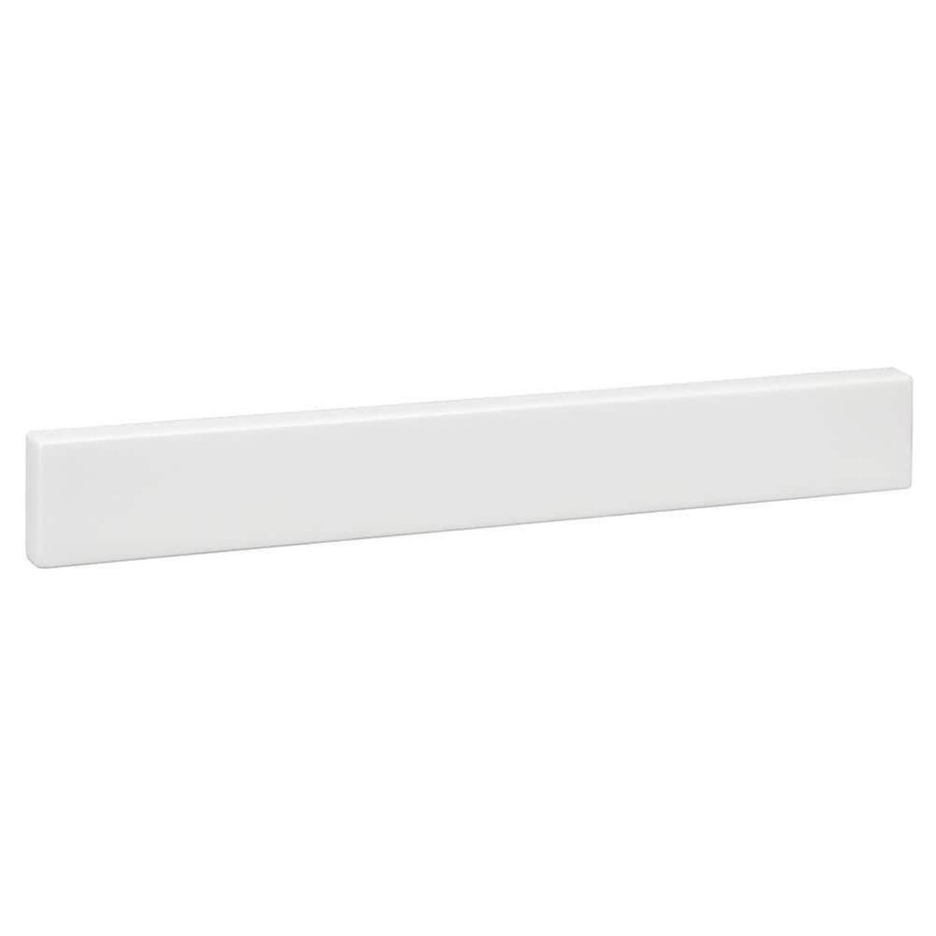 5d74f1158e0be03d0e54b9f5a2a561f31a2d33dbb7894605b70639783c9251ee.jpg 18-1/2 in. Cultured Marble Backsplash in White - Image 1