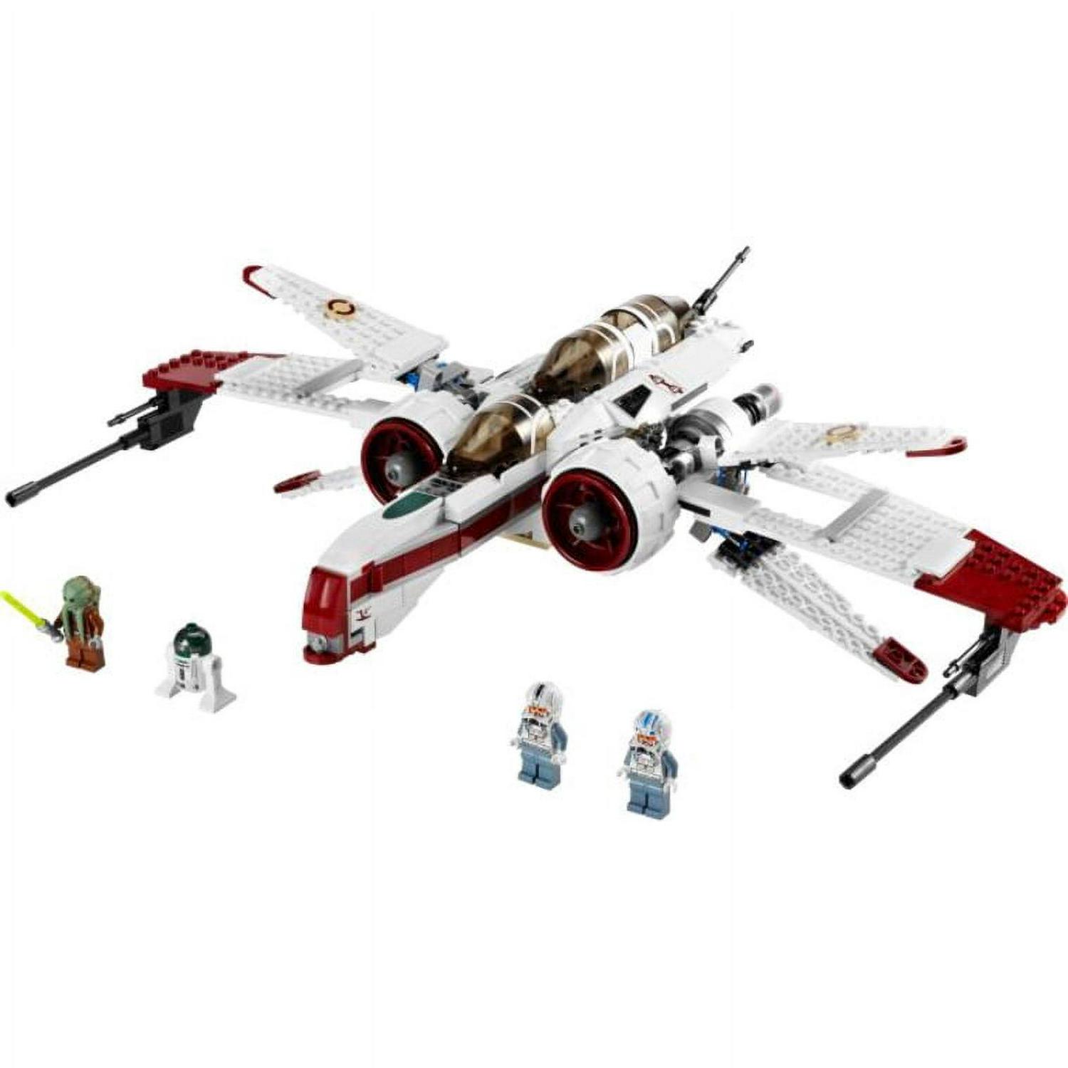 5d7947d6b16b730223b497fbf334a50f130e3c7ac10c16ebb5b3c58f0da65718.jpg Star Wars the Clone Wars ARC - 170 Starfighter Set LEGO 8088 - Image 1