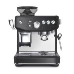 Breville - The Barista Express Impress Espresso Machine - Black Truffle