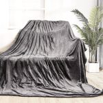 MaxKare Electric Heated Blanket 72"x84" Full Size with 10 Heating Levels & 10 Timer Settings, ETL Certification, Grey