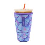 Sok-It Purple & Blue Mermaid Iced Coffee Sleeve Medium