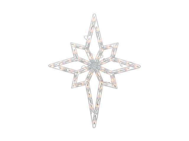 5e6510b6bb58bcfc9e0e82f09e949be4c25887a4087c5ad4e1eb50c5d80bc9ba.jpg Northlight Star of Bethlehem Lighted Double Sided Christmas Window Decoration - Image 1