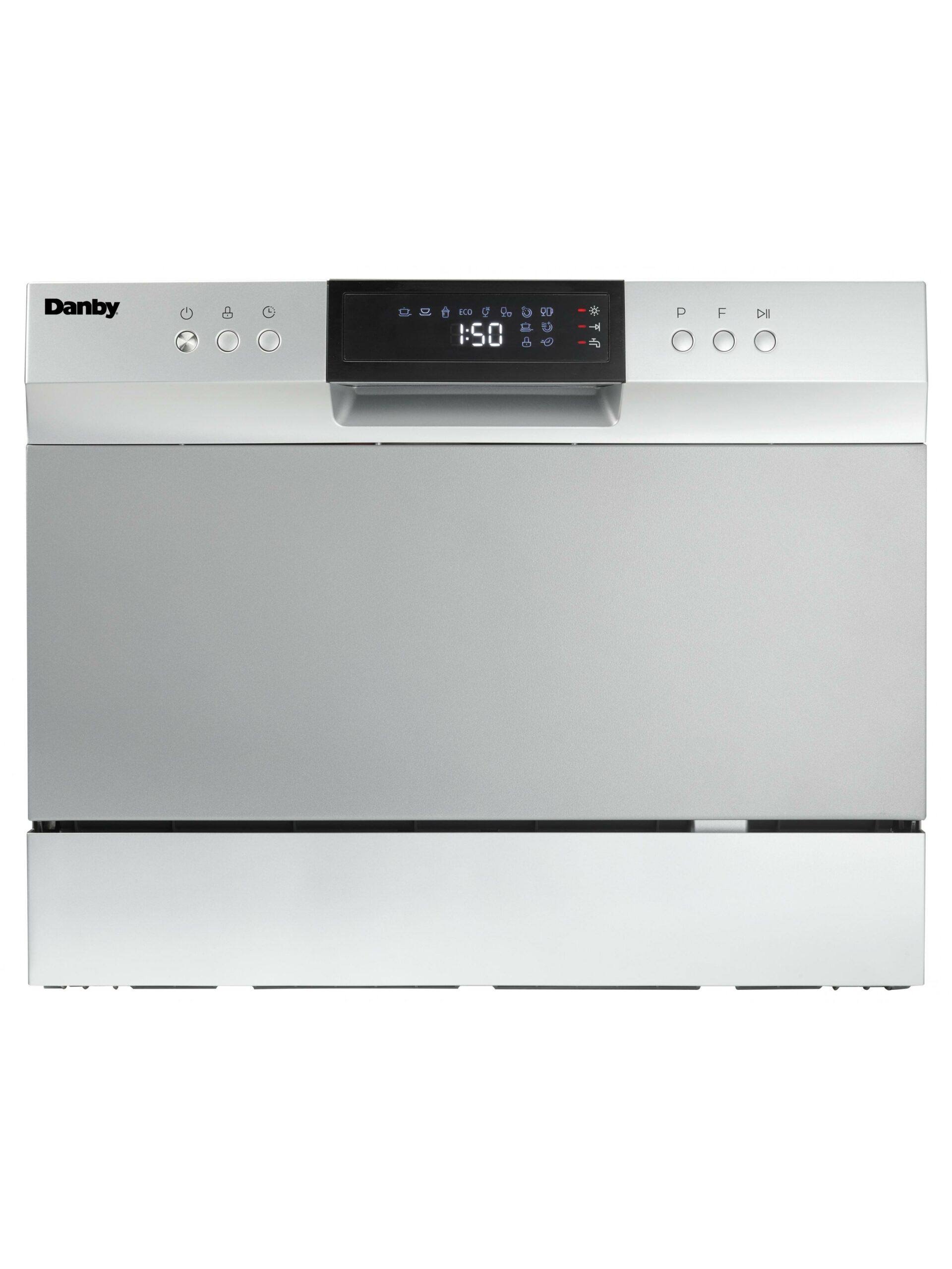 5e6f6dad5c42e14a981c731b54249dc09896d6baf4bdd2cad40b5faab58622a9.jpg Danby 6 Place Setting Countertop Dishwasher (DDW631SDB) - Image 1