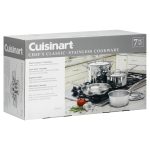 Cuisinart Chef's Classic 7-Piece Cookware Set, Silver