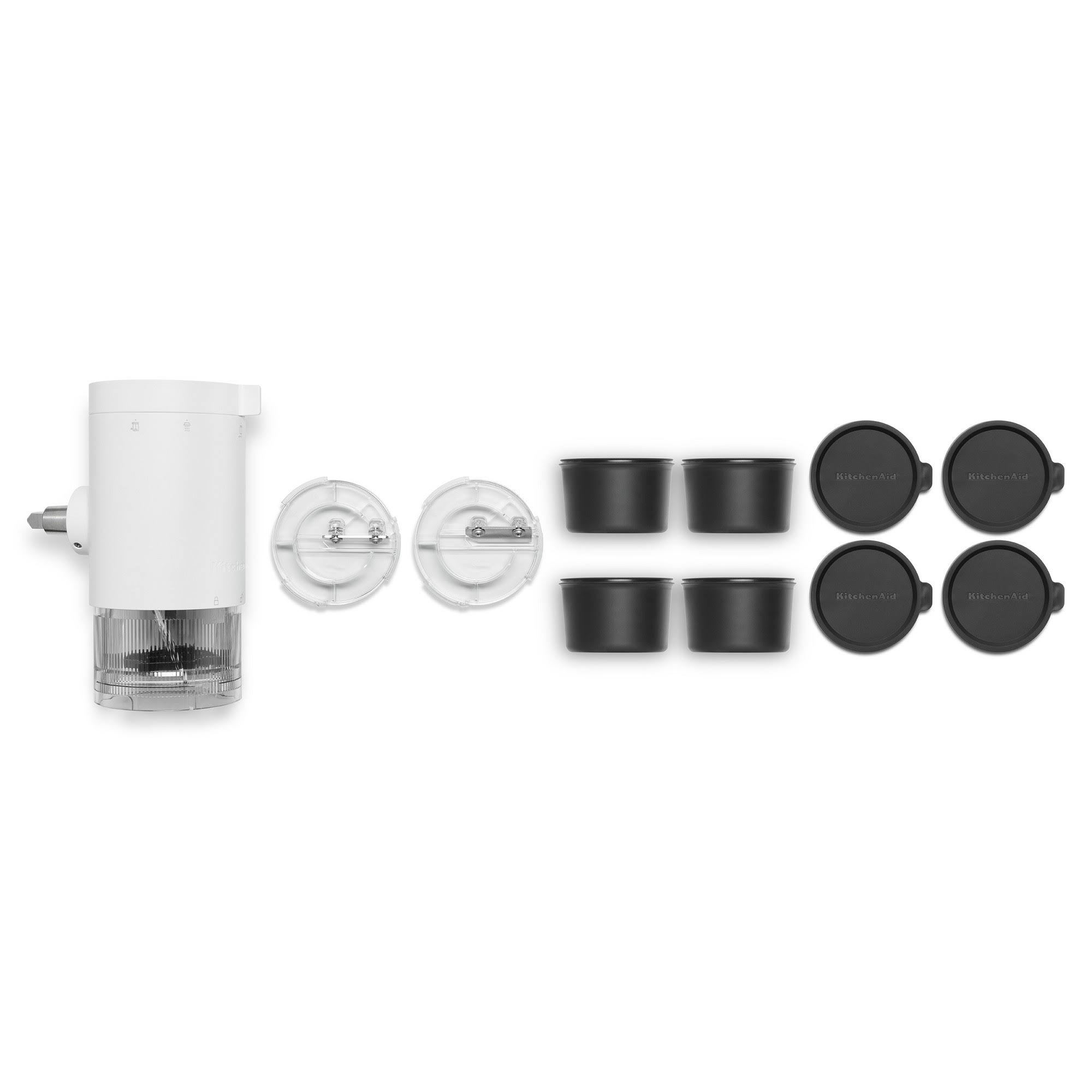 5e8ef2d85e13555263f5d82ac1722005d01dd43d67a25ab96a0dd387f4ac1d77.jpg KitchenAid KSMSIA Shave Ice Attachment - Image 1
