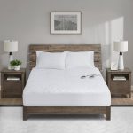 Woolrich - Heated Sherpa Mattress Pad - Full - White