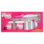 Stardrops - The Pink Stuff - The Miracle Scrubber Kit - 2 Tubs of The Miracle Cleaning Paste with Electric Scrubber Tool and 4 C