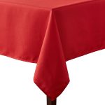 Mainstays 52 inch x 70 inch Fraser Red Tablecloth