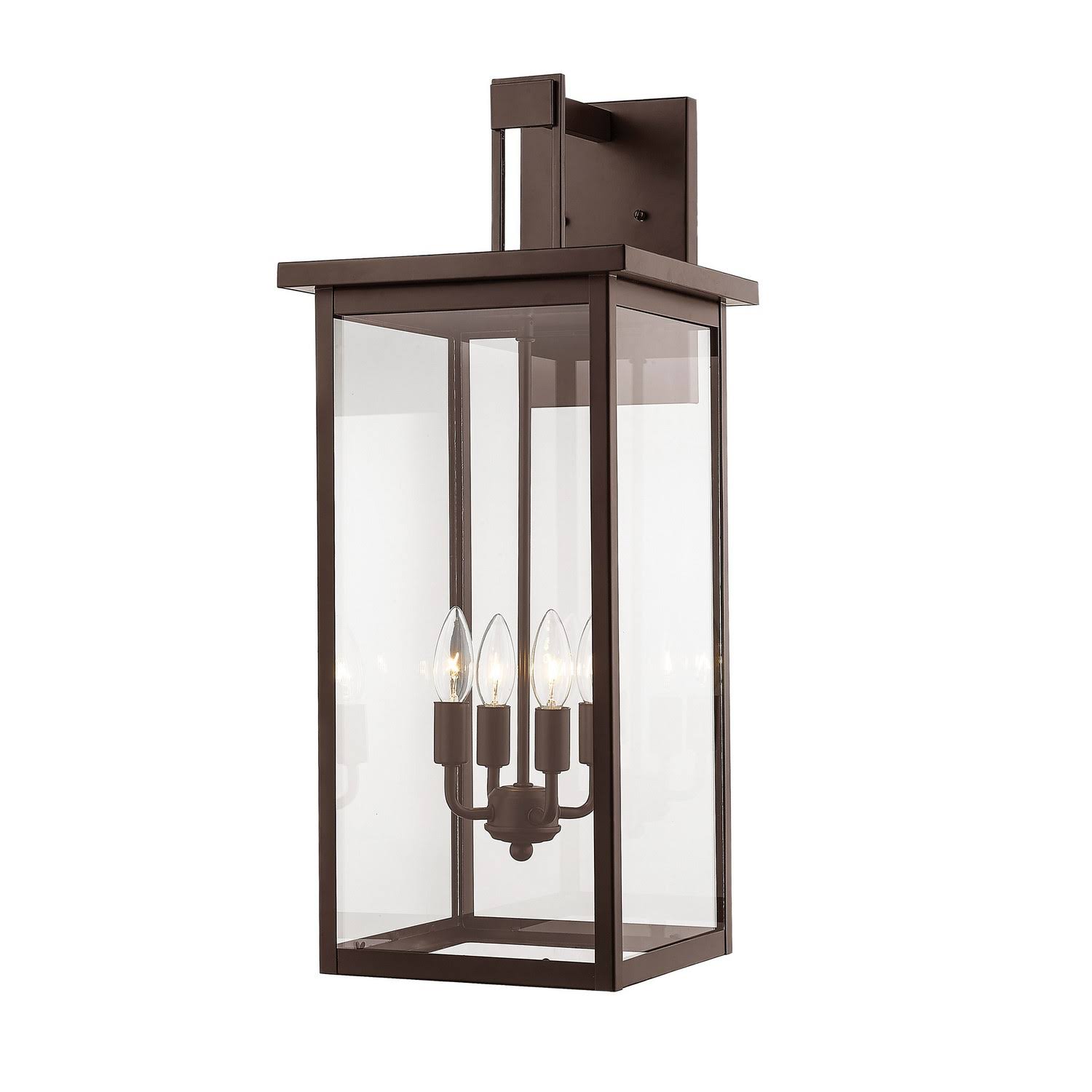 5eeca0343303f0b97dd00fadfeae3365ec6056a8a2c2ec01f91f65f7951ebc99.jpg Millennium Lighting Outdoor Wall Bracket, Powder Coat Bronze (2603-PBZ) - Image 1