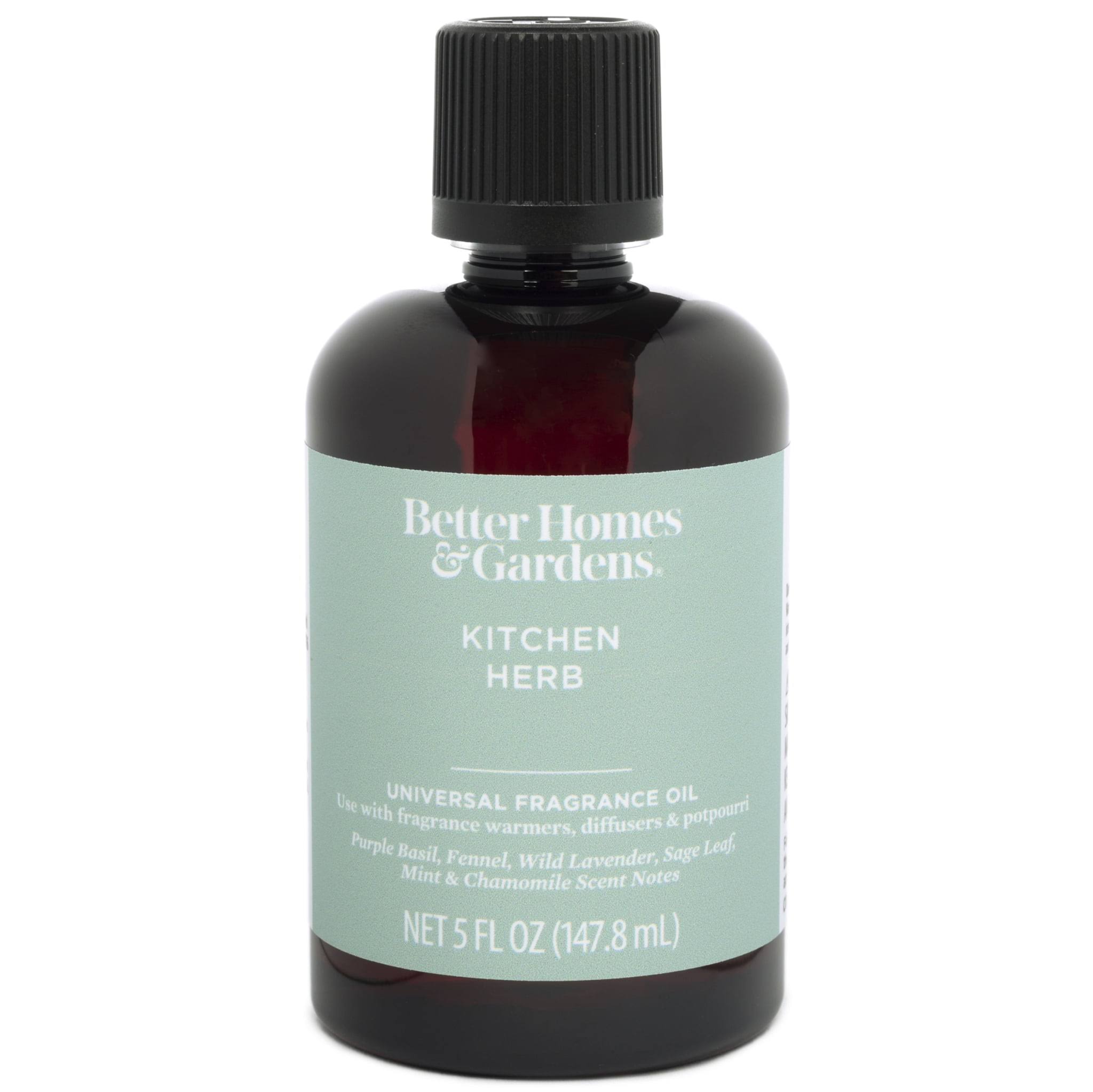 5eeecefef948a531ea4b5f1964851ae71ca51dace8cb68478beb1172b47d6112.jpg Better Homes & Gardens Universal Fragrance Oil, Kitchen Herb Scented, 5 fl oz - Image 1