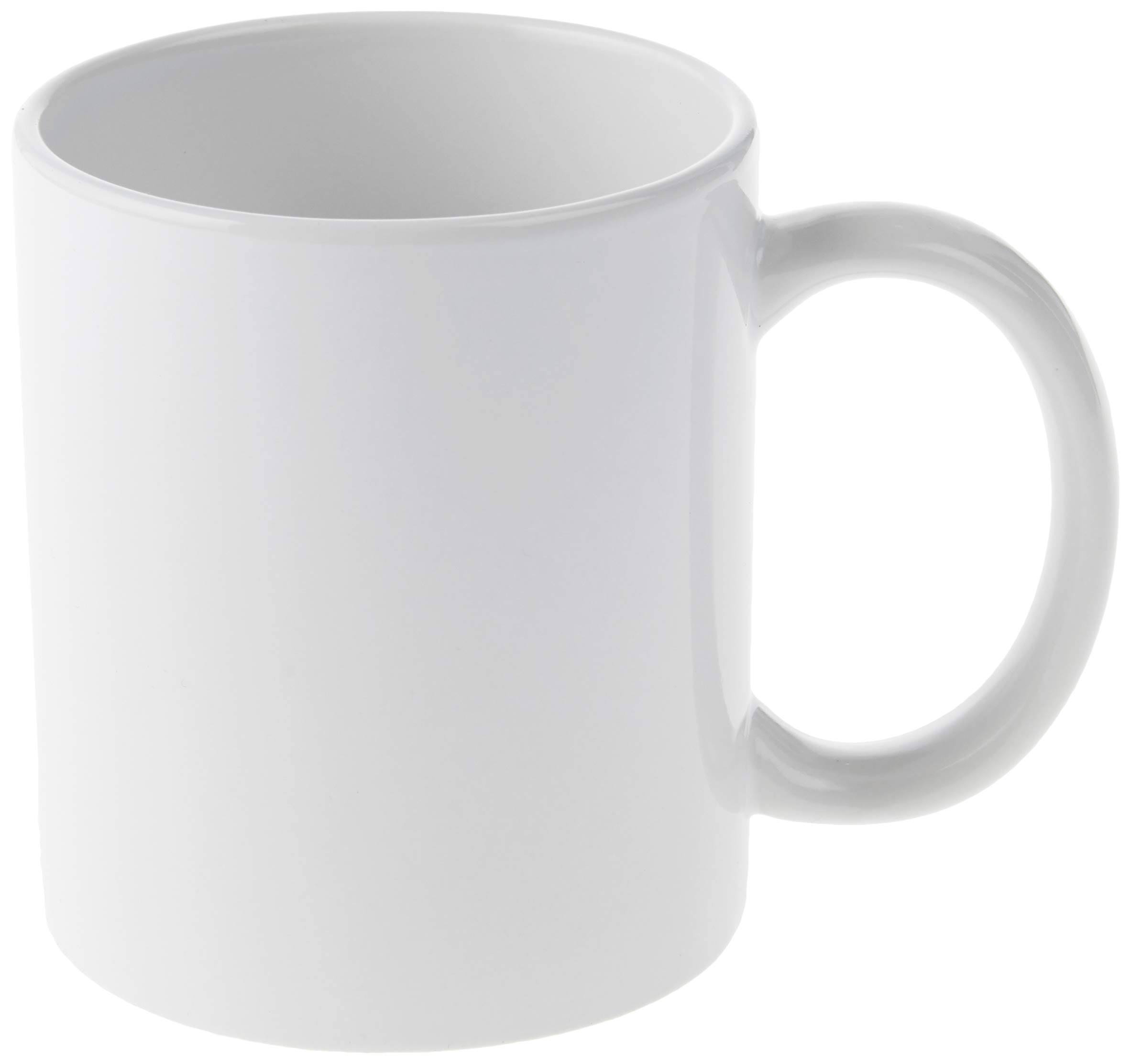 5eff7e4d1aa5fe275722d15d5c30a54db4feb89959dd194001f22b8925fa26f7.jpg Cricut 12 oz. White Ceramic Mug Blank (2 ct) - Image 1