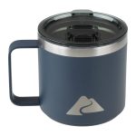 Ozark Trail Stackable Stainless Steel Coffee Mug - Blue - 15 oz