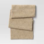 Threshold 72" x 14" Ramie Table Runner Natural - ThresholdG
