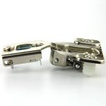 Blum Compact 38N 3/8" Overlay with Dowel Hinge & Plate (38N358C.06)