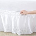 Better Homes & Gardens White Adjustable Eyelet Bedskirt - Each