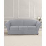 Ultimate Stretch Suede Box Cushion Sofa Slipcover Sure Fit
