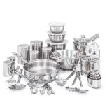 Old Dutch International 36-Piece Kitchen in a Box Cookware Set, Silver