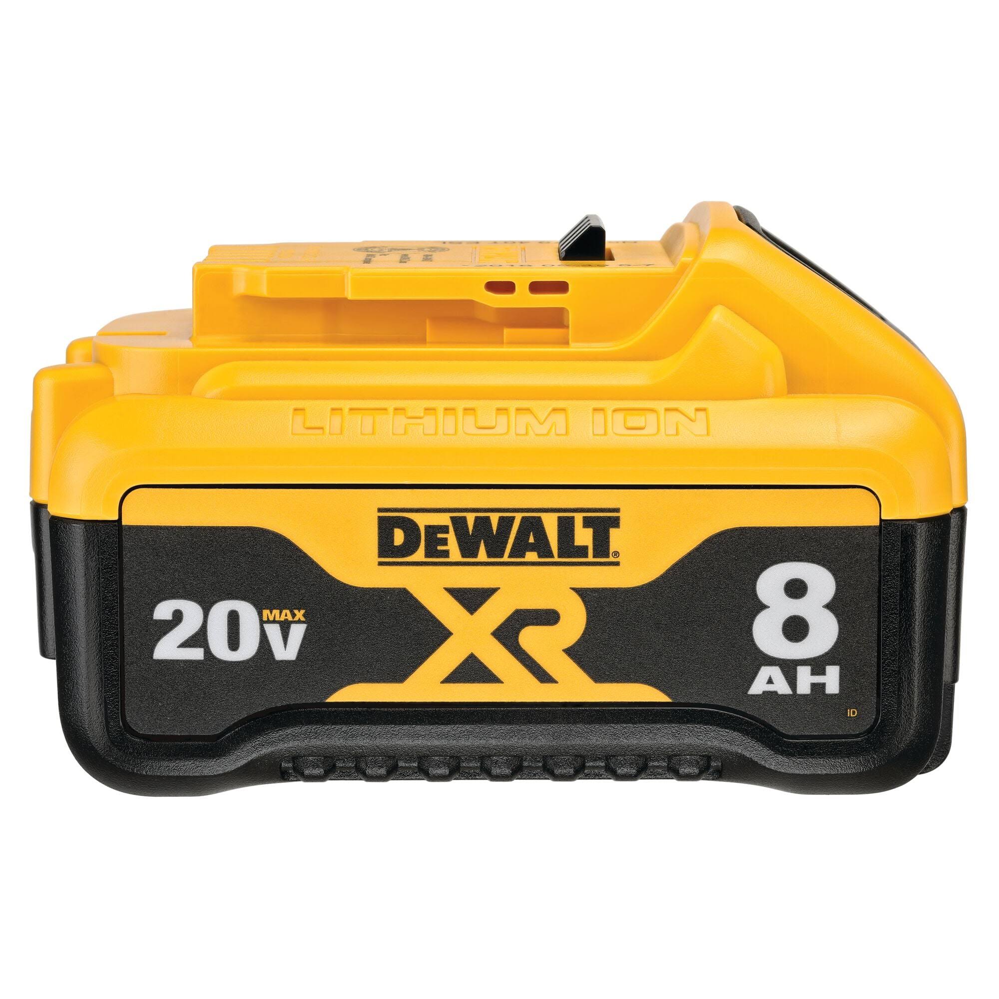 6078e0a721d0ef704d6890a15005330237b16817db289bca8a65147658abf2b9.jpg DeWalt DCB208 20V MAX* XR 8Ah Battery - Image 1
