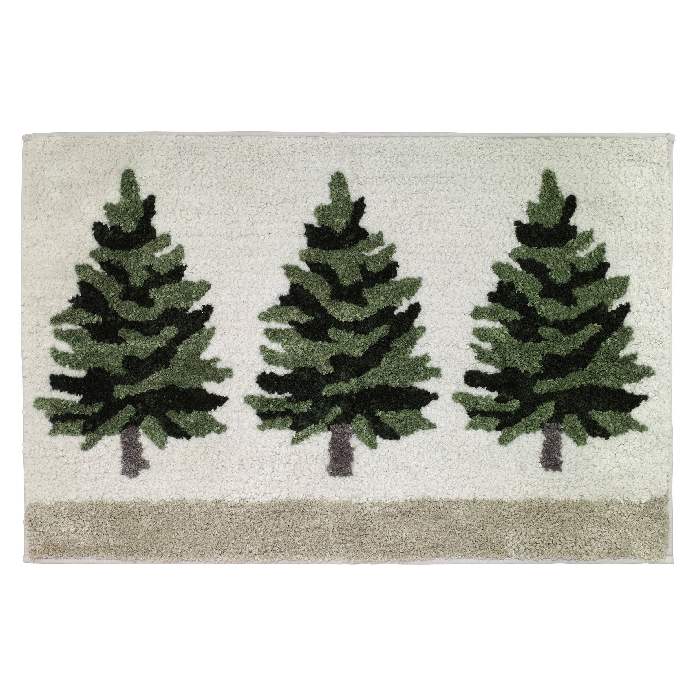 6088e5329c68929cc0d40700e95307b2aa9355d5de6c07ec8c20345f749f8a68.jpg Avanti Trees Bath Rug - Image 1
