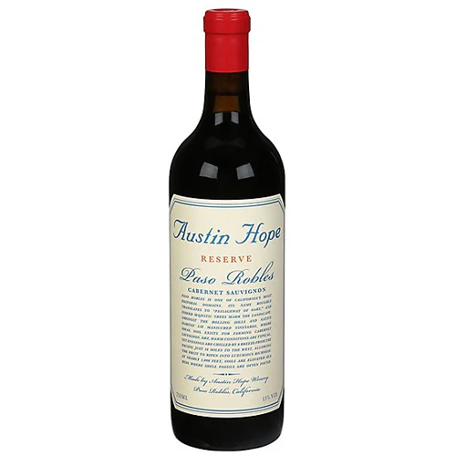 609527f35601d769d78b5e22f963bd29bd362ea39d7d25da776981e45b424472.webp Austin Hope Cabernet Sauvignon(RESERVE), 750 ml - Image 1