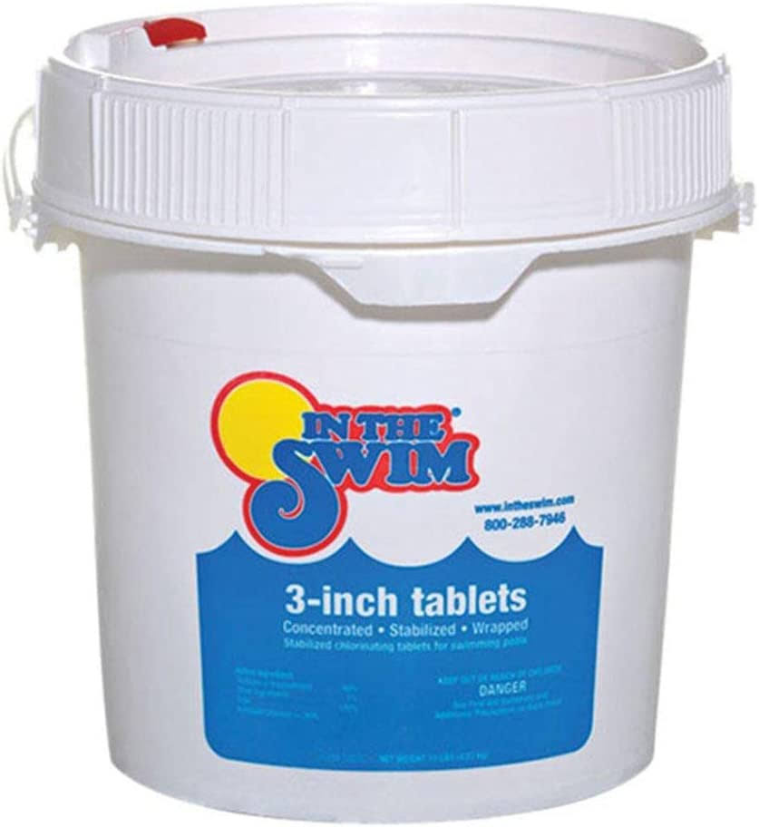 60a48d97b0fd37c5693060fd5c609bc6fedf266279904cb1573ebb95ce10cf7d.jpg in The Swim 10 lbs. 3 inch Pool Chlorine Tablets - Image 1